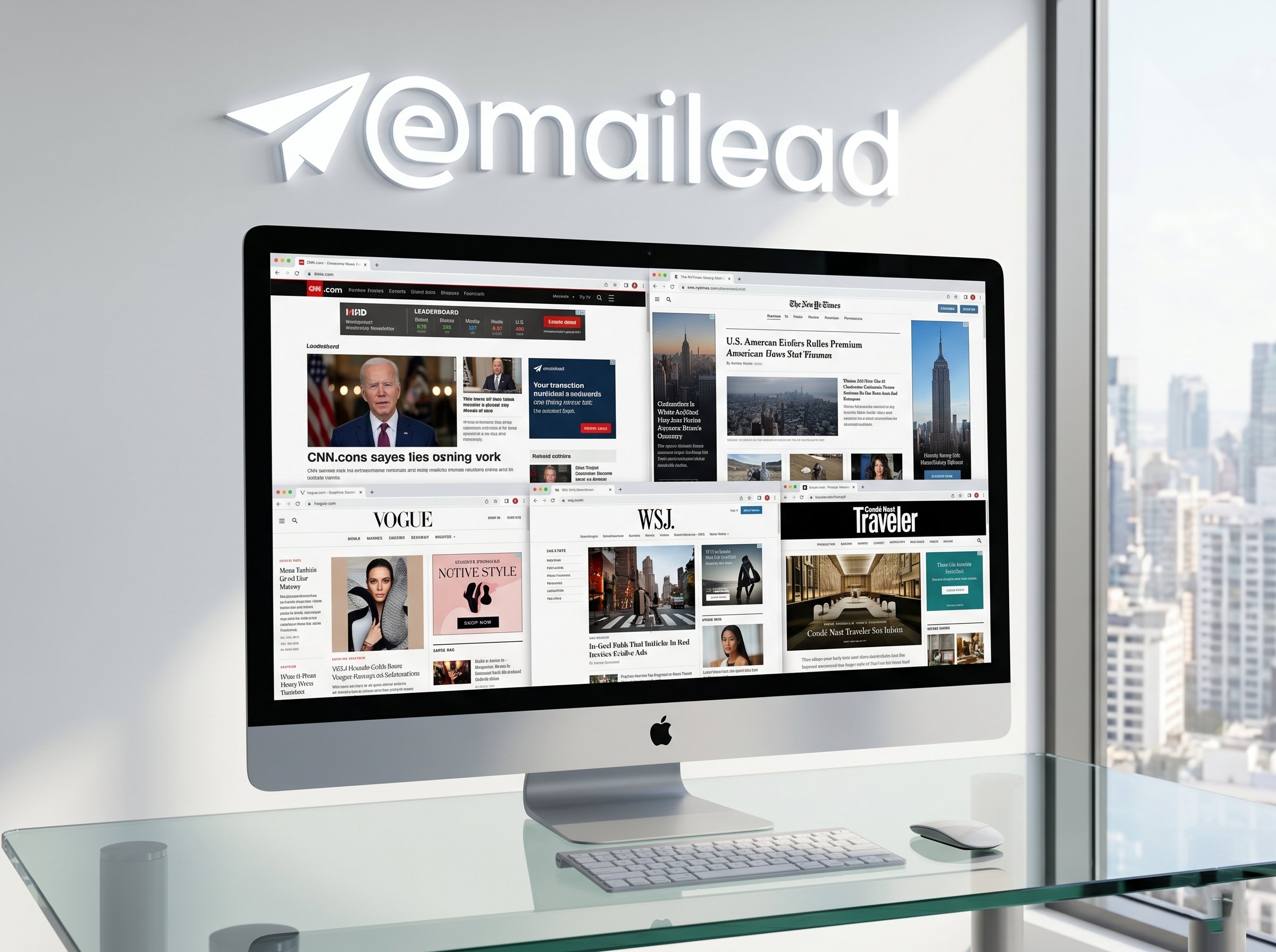 Display advertising on premium publishers